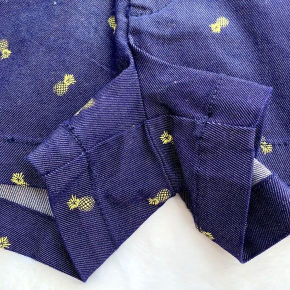 NWT Pineapple Printed Shorts From Francesca’s Collection - Picture 6 of 15